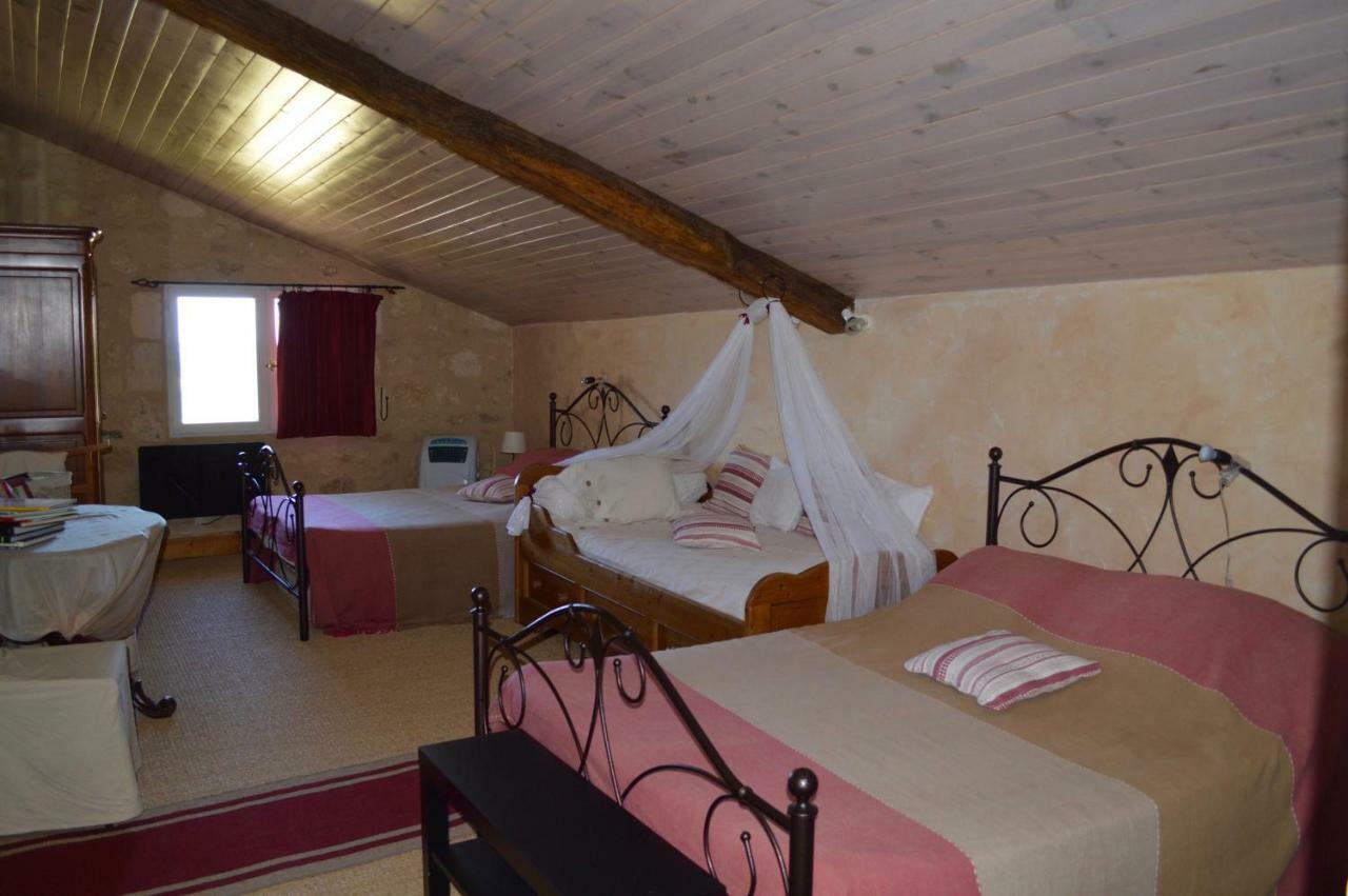 Bed and Breakfast Le Prieure Saint-Pey-de-Castets Exterior foto
