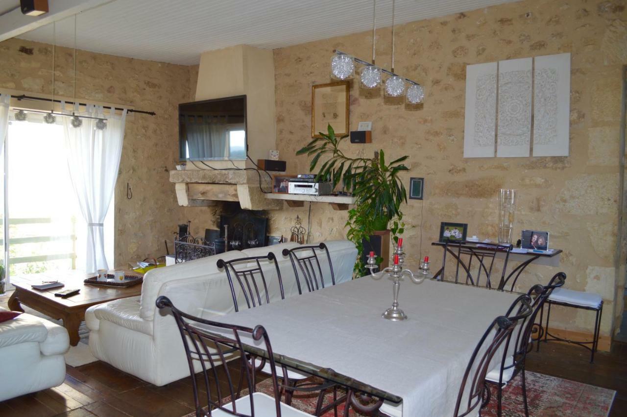 Bed and Breakfast Le Prieure Saint-Pey-de-Castets Exterior foto