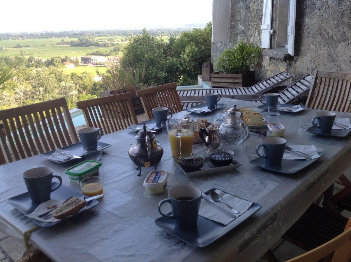 Bed and Breakfast Le Prieure Saint-Pey-de-Castets Exterior foto