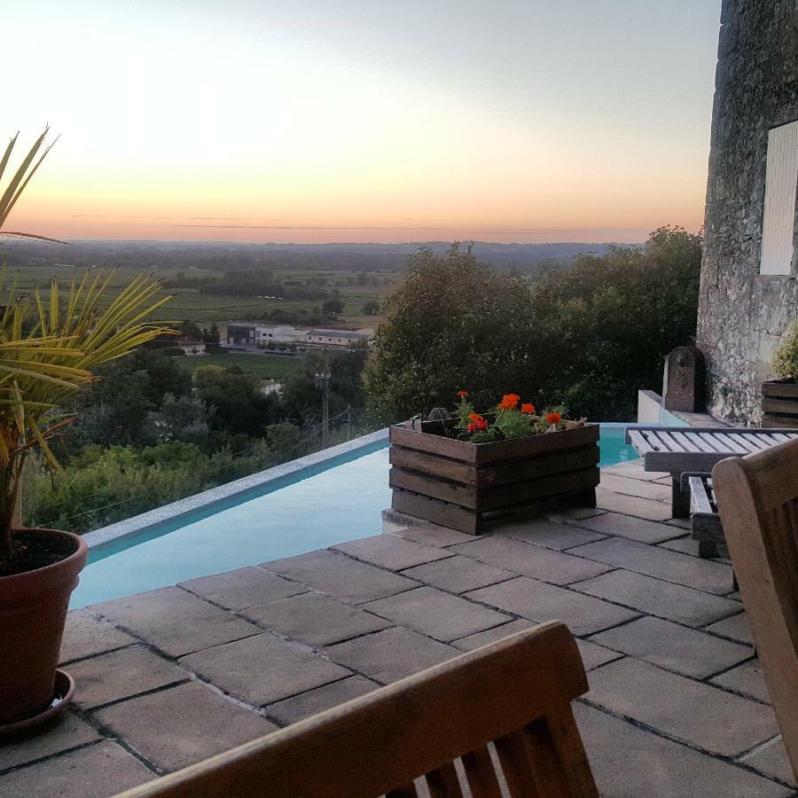 Bed and Breakfast Le Prieure Saint-Pey-de-Castets Exterior foto